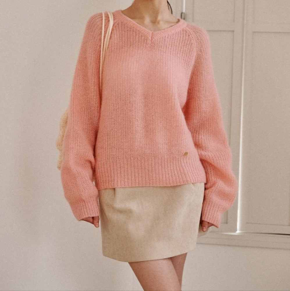 ODER Pink Mohair Sweater